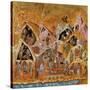 The Dormition of Saint Sabbas the Sanctified, End of 16th C-null-Stretched Canvas