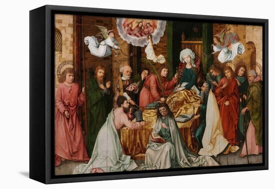 The Dormition of the Virgin-Hans Holbein the Elder-Framed Stretched Canvas