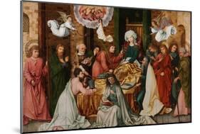 The Dormition of the Virgin-Hans Holbein the Elder-Mounted Giclee Print