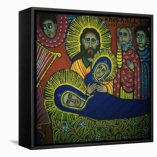 The Dormition of the Virgin-null-Framed Stretched Canvas