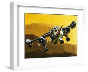 The Dornier DO 31E-Wilf Hardy-Framed Giclee Print