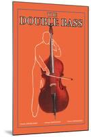 The Double Bass-null-Mounted Art Print