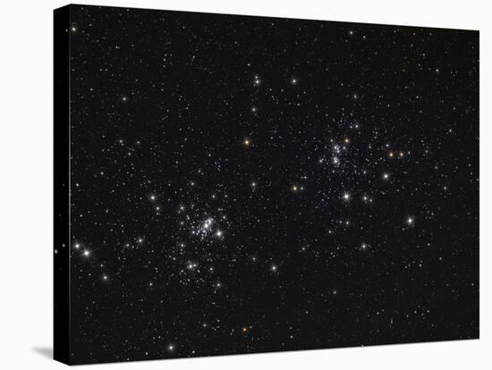 The Double Cluster in the Constellation Perseus-Stocktrek Images-Stretched Canvas