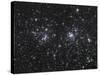 The Double Cluster, NGC 884 and NGC 869, as Seen in the Constellation of Perseus-Stocktrek Images-Stretched Canvas