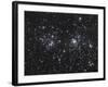 The Double Cluster, NGC 884 and NGC 869, as Seen in the Constellation of Perseus-Stocktrek Images-Framed Photographic Print