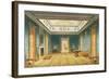 The Double Lobby or Gallery (South) Above the Corridor from Views of the Royal Pavilion, Brighton…-John Nash-Framed Giclee Print