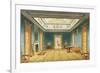 The Double Lobby or Gallery (South) Above the Corridor from Views of the Royal Pavilion, Brighton…-John Nash-Framed Giclee Print