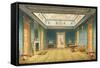 The Double Lobby or Gallery (South) Above the Corridor from Views of the Royal Pavilion, Brighton…-John Nash-Framed Stretched Canvas