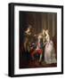 The Double Reward of the Merit or the Return from the American War of Independence-Pierre Alexandre Wille-Framed Giclee Print