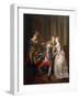 The Double Reward of the Merit or the Return from the American War of Independence-Pierre Alexandre Wille-Framed Giclee Print