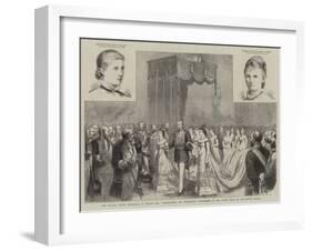 The Double Royal Marriage at Berlin-null-Framed Giclee Print