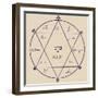 'The Double Seal of Solomon'-English School-Framed Giclee Print