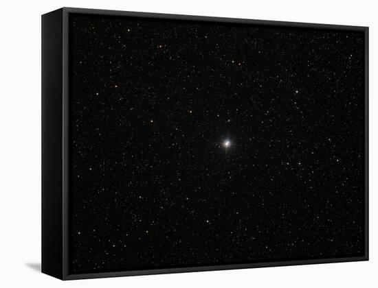 The Double Star Albireo in the Constellation Cygnus-Stocktrek Images-Framed Stretched Canvas