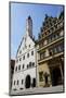 The Double Town Hall in Rothenburg Ob Der Tauber, Romantic Road, Franconia-Robert Harding-Mounted Photographic Print