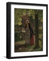 The Doubt: 'Can These Dry Bones Live?'-Henry Alexander Bowler-Framed Giclee Print