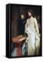 The Doubtful Thomas-Carl Bloch-Framed Stretched Canvas