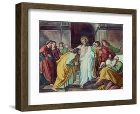 The Doubting Thomas-Alessandro Mantovani-Framed Giclee Print