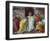 The Doubting Thomas-Alessandro Mantovani-Framed Giclee Print