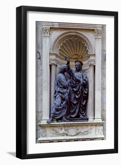 The Doubting Thomas-Andrea del Verrocchio-Framed Giclee Print
