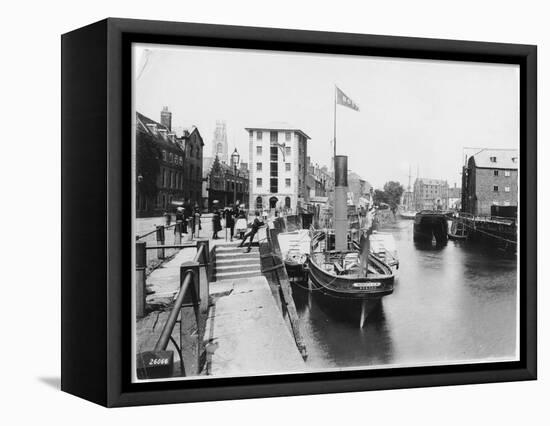 The Doughty Quay Boston, Lincolnshire-null-Framed Stretched Canvas