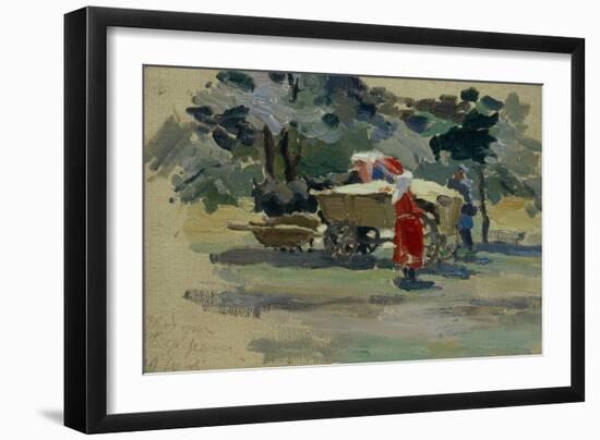 The Doukhobors in Borjomi, 1895-Viktor Elpidiforovich Borisov-musatov-Framed Giclee Print