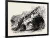 The Dove Holes, Dove Dale, the Dales of Derbyshire, Country, UK, 19th Century-null-Framed Giclee Print