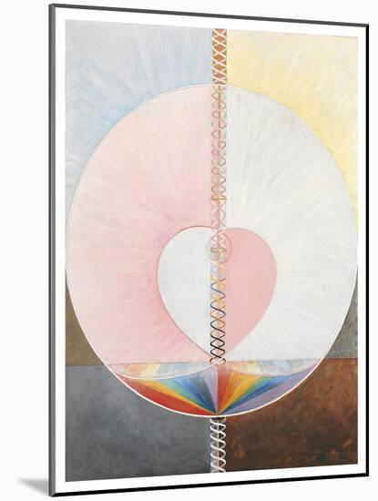 The Dove, No.1, Group Ix/Uw, 1910-Hilma af Klint-Mounted Giclee Print