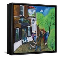 The Dove Pub Hammersmith, 2015-Lisa Graa Jensen-Framed Stretched Canvas