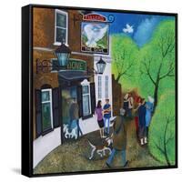 The Dove Pub Hammersmith, 2015-Lisa Graa Jensen-Framed Stretched Canvas