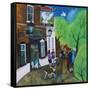 The Dove Pub Hammersmith, 2015-Lisa Graa Jensen-Framed Stretched Canvas