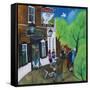 The Dove Pub Hammersmith, 2015-Lisa Graa Jensen-Framed Stretched Canvas