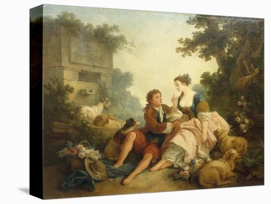 The Dove's Nest, 1785-Jean-Baptiste Huet-Stretched Canvas