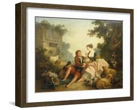 The Dove's Nest, 1785-Jean-Baptiste Huet-Framed Giclee Print