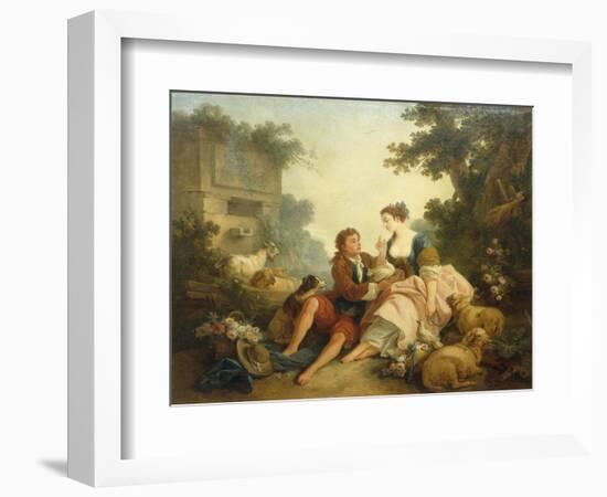 The Dove's Nest, 1785-Jean-Baptiste Huet-Framed Giclee Print