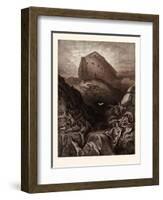 The Dove Sent Forth from the Ark-Gustave Dore-Framed Giclee Print