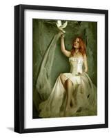 The Dove-Lynne Davies-Framed Photographic Print