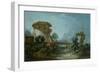 The Dovecote, 1758-Francois Boucher-Framed Premium Giclee Print