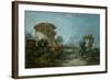 The Dovecote, 1758-Francois Boucher-Framed Giclee Print