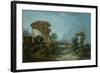 The Dovecote, 1758-Francois Boucher-Framed Giclee Print