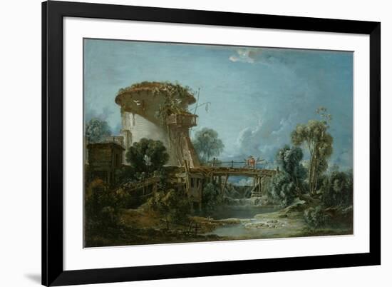 The Dovecote, 1758-Francois Boucher-Framed Giclee Print