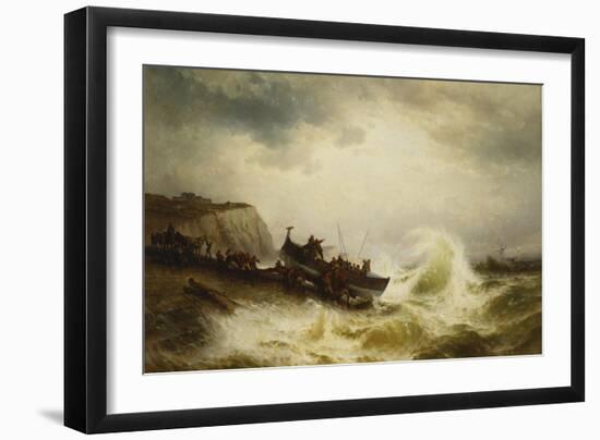 The Dover Lifeboat-Theodore Weber-Framed Giclee Print