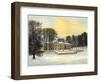 The Down House, Dorset, Home of Baronet Smith-Marriott, C1880-AF Lydon-Framed Premium Giclee Print