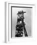 The Downcast Headgear at Clipstone Colliery, Nottinghamshire, 1963-Michael Walters-Framed Photographic Print