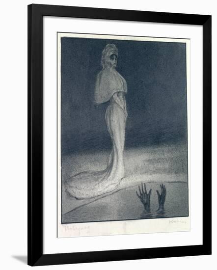 The Downfall, 1903-Alfred Kubin-Framed Giclee Print