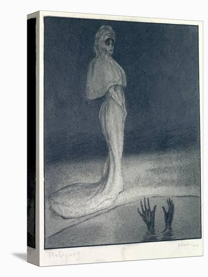 The Downfall, 1903-Alfred Kubin-Stretched Canvas