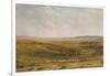 The Downs near Lewes (Seaford Cliff in the distance), c1887-Thomas Collier-Framed Giclee Print