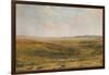 The Downs near Lewes (Seaford Cliff in the distance), c1887-Thomas Collier-Framed Giclee Print