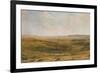 The Downs near Lewes (Seaford Cliff in the distance), c1887-Thomas Collier-Framed Giclee Print