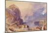 The Drachenfels, Germany, C.1823-24-J. M. W. Turner-Mounted Giclee Print