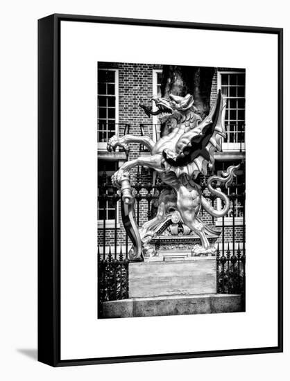 The Dragon Boundary Mark - City of London - UK - England - United Kingdom - Europe-Philippe Hugonnard-Framed Stretched Canvas